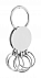 Брелок, серебристый с логотипом в Балашихе заказать по выгодной цене в кибермаркете AvroraStore