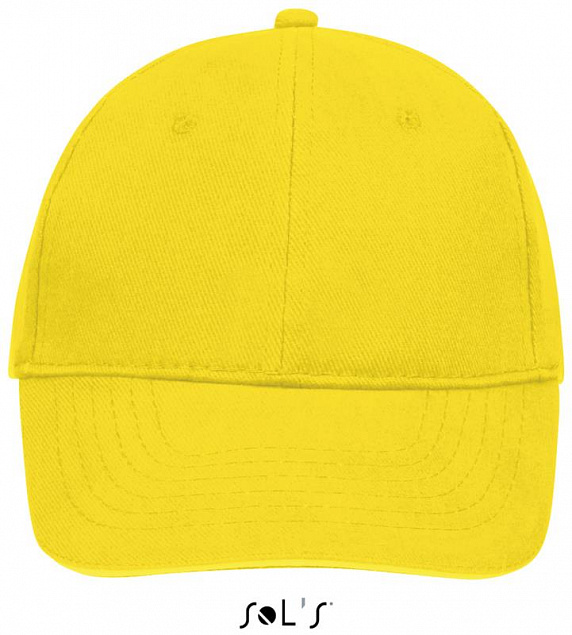 Бейсболка BUFFALO,Жёлтый  с логотипом в Балашихе заказать по выгодной цене в кибермаркете AvroraStore