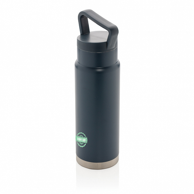 Герметичная вакуумная бутылка с ручкой, 680 мл с логотипом в Балашихе заказать по выгодной цене в кибермаркете AvroraStore