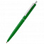 Ручка шариковая Dot - Зеленый FF с логотипом в Балашихе заказать по выгодной цене в кибермаркете AvroraStore