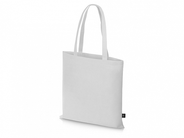Сумка-шоппер Reviver из нетканого переработанного материала RPET, белый с логотипом в Балашихе заказать по выгодной цене в кибермаркете AvroraStore