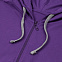 Толстовка с капюшоном на молнии Unit Siverga, фиолетовая с логотипом в Балашихе заказать по выгодной цене в кибермаркете AvroraStore