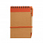 Блокнот с ручкой "Papyrus", оранжевый с логотипом в Балашихе заказать по выгодной цене в кибермаркете AvroraStore