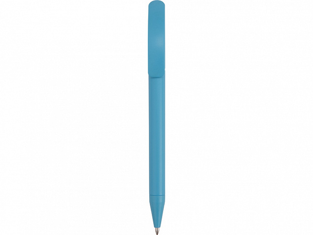 Ручка пластиковая шариковая Prodir DS3 TMM, голубой с логотипом в Балашихе заказать по выгодной цене в кибермаркете AvroraStore