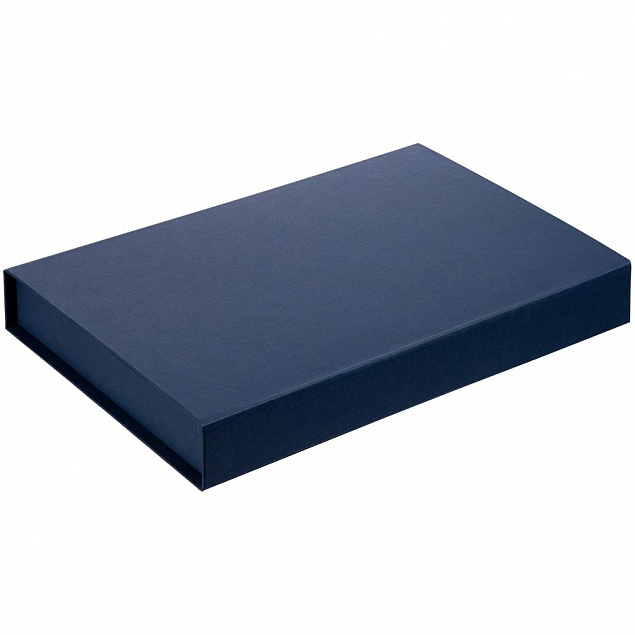 Коробка Silk, синяя с логотипом в Балашихе заказать по выгодной цене в кибермаркете AvroraStore