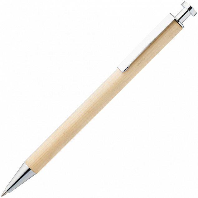 Ручка шариковая Attribute Wooden с логотипом в Балашихе заказать по выгодной цене в кибермаркете AvroraStore