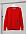Свитшот унисекс Kosmos 2.0, красный с логотипом в Балашихе заказать по выгодной цене в кибермаркете AvroraStore