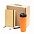 Подарочный набор Николета, (оранжевый) с логотипом в Балашихе заказать по выгодной цене в кибермаркете AvroraStore