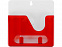 Подставка под ручки  Навесная, красный с логотипом в Балашихе заказать по выгодной цене в кибермаркете AvroraStore