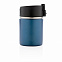 Компактная вакуумная кружка Bogota с керамическим покрытием, синий с логотипом в Балашихе заказать по выгодной цене в кибермаркете AvroraStore