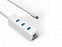 USB-концентратор W5PH4-C3-10 (Type-C, 4xUSB3.0) с логотипом в Балашихе заказать по выгодной цене в кибермаркете AvroraStore