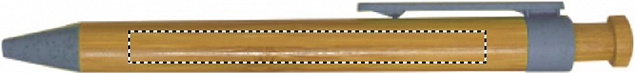 Ручка шариковая из бамбука с логотипом в Балашихе заказать по выгодной цене в кибермаркете AvroraStore