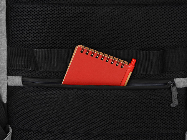 Рюкзак Slender  для ноутбука 15.6'', светло-серый с логотипом в Балашихе заказать по выгодной цене в кибермаркете AvroraStore
