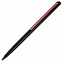 Карандаш GrafeeX в чехле, черный с красным с логотипом в Балашихе заказать по выгодной цене в кибермаркете AvroraStore