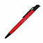 Шариковая ручка Grunge, красная с логотипом в Балашихе заказать по выгодной цене в кибермаркете AvroraStore