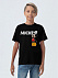 Футболка детская Mickey, черная с логотипом в Балашихе заказать по выгодной цене в кибермаркете AvroraStore