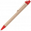 Ручка шариковая Wandy, красная с логотипом в Балашихе заказать по выгодной цене в кибермаркете AvroraStore