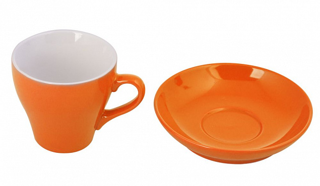 Чайная пара Tulip, оранжевая с логотипом в Балашихе заказать по выгодной цене в кибермаркете AvroraStore