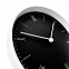 Часы настенные Arro, черные с белым с логотипом в Балашихе заказать по выгодной цене в кибермаркете AvroraStore