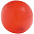 Надувной пляжный мяч Sun and Fun, полупрозрачный оранжевый с логотипом в Балашихе заказать по выгодной цене в кибермаркете AvroraStore
