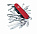 Офицерский нож SWISSCHAMP 91, красный с логотипом в Балашихе заказать по выгодной цене в кибермаркете AvroraStore