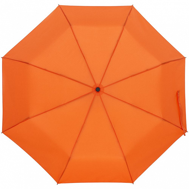 Зонт складной Monsoon, оранжевый с логотипом в Балашихе заказать по выгодной цене в кибермаркете AvroraStore