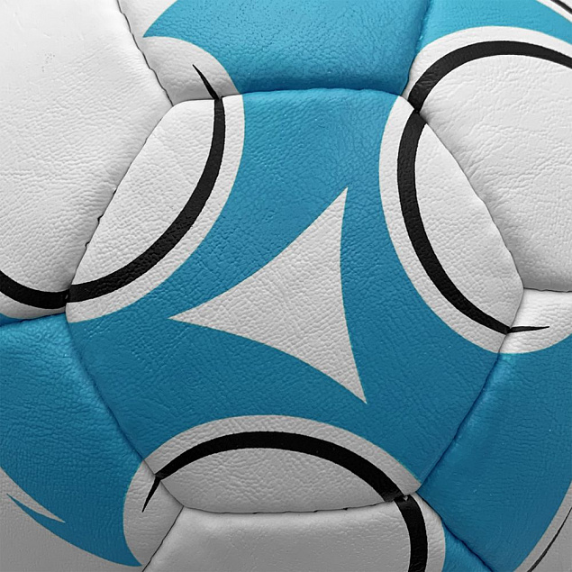 Футбольный мяч Arrow, голубой с логотипом в Балашихе заказать по выгодной цене в кибермаркете AvroraStore