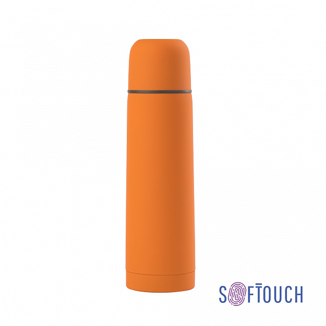 Термос "Крит" 500 мл, покрытие soft touch с логотипом в Балашихе заказать по выгодной цене в кибермаркете AvroraStore