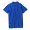 Рубашка поло мужская SPRING 210, ярко-синяя (royal) с логотипом в Балашихе заказать по выгодной цене в кибермаркете AvroraStore