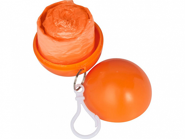 Дождевик Xina, оранжевый с логотипом в Балашихе заказать по выгодной цене в кибермаркете AvroraStore