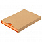 Ежедневник недатированный Softie, А5, оранжевый, блок в клетку, оранжевый обрез с логотипом в Балашихе заказать по выгодной цене в кибермаркете AvroraStore