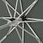 Зонт складной Fiber Alu Light, серый с логотипом в Балашихе заказать по выгодной цене в кибермаркете AvroraStore