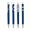 Ручка шариковая "Arni", синий металлик с логотипом в Балашихе заказать по выгодной цене в кибермаркете AvroraStore