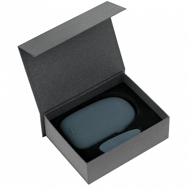 Набор Pebble Wireless, серо-синий с логотипом в Балашихе заказать по выгодной цене в кибермаркете AvroraStore