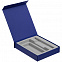 Коробка Rapture для аккумулятора 10000 мАч и ручки, синяя с логотипом в Балашихе заказать по выгодной цене в кибермаркете AvroraStore