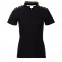 Рубашка поло Рубашка женская 04WL Чёрный с логотипом в Балашихе заказать по выгодной цене в кибермаркете AvroraStore