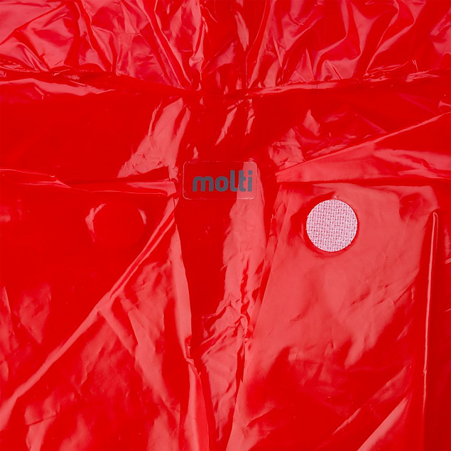 Дождевик-плащ BrightWay, красный с логотипом в Балашихе заказать по выгодной цене в кибермаркете AvroraStore