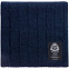 Плед Grasse, синий с логотипом в Балашихе заказать по выгодной цене в кибермаркете AvroraStore