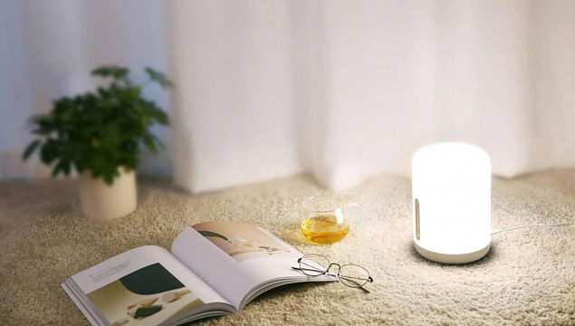 Лампа Mi Bedside Lamp 2, белая с логотипом в Балашихе заказать по выгодной цене в кибермаркете AvroraStore