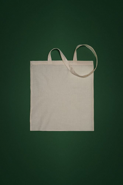 Холщовая сумка Basic 105, неокрашенная с логотипом в Балашихе заказать по выгодной цене в кибермаркете AvroraStore