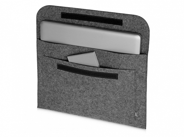 Чехол Felt для планшета 14'' из RPET- фетра, серый с логотипом в Балашихе заказать по выгодной цене в кибермаркете AvroraStore
