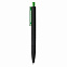 Черная ручка X3 Smooth Touch, зеленый с логотипом в Балашихе заказать по выгодной цене в кибермаркете AvroraStore