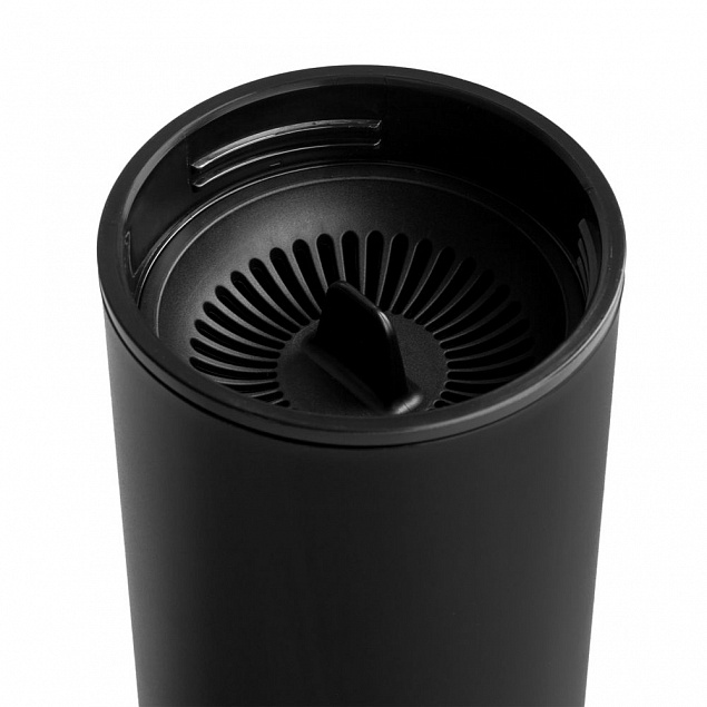 Термостакан fixMug, черный с логотипом в Балашихе заказать по выгодной цене в кибермаркете AvroraStore