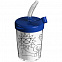 Бутылка-раскраска детская «Передвижник», синяя с логотипом в Балашихе заказать по выгодной цене в кибермаркете AvroraStore
