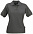Рубашка поло женская SEMORA, черная с логотипом в Балашихе заказать по выгодной цене в кибермаркете AvroraStore