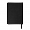 Ежедневник недатированный Anderson, А5,  черный, белый блок с логотипом в Балашихе заказать по выгодной цене в кибермаркете AvroraStore