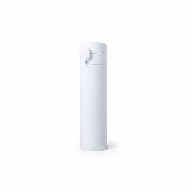 Термокружка вакуумная ALIROX под сублимацию, 330мл, нержавеющая сталь, белая с логотипом в Балашихе заказать по выгодной цене в кибермаркете AvroraStore