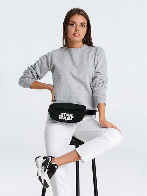 Поясная сумка Star Wars, черная с логотипом в Балашихе заказать по выгодной цене в кибермаркете AvroraStore