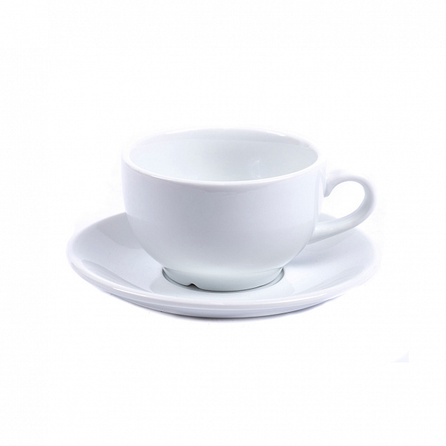 Чайная пара Oval с логотипом в Балашихе заказать по выгодной цене в кибермаркете AvroraStore