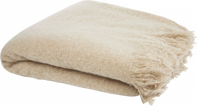 Мохеровое одеяло из вторичного ПЭТ Ivy с логотипом в Балашихе заказать по выгодной цене в кибермаркете AvroraStore